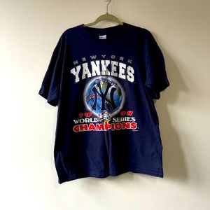 90s NY Yankees World Series Champs 1998 t-shirt Extra Large - The Captains  Vintage